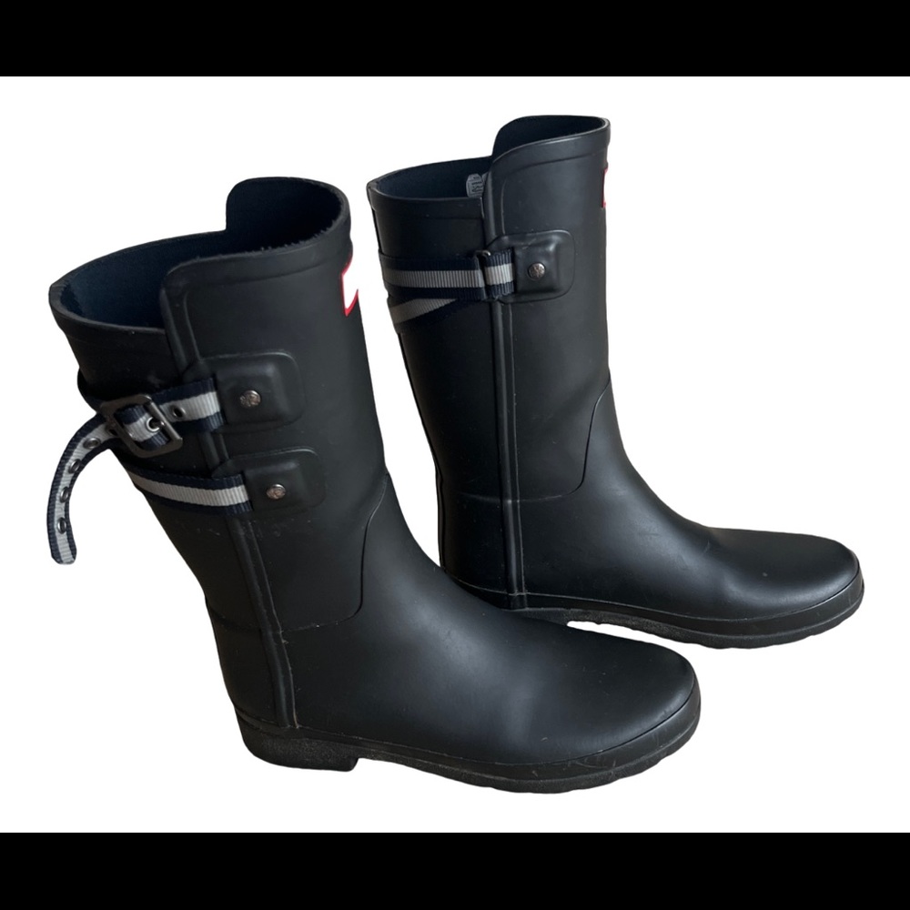 Hunter Refined Webbing Backstrap Rainboot-Short - image 2